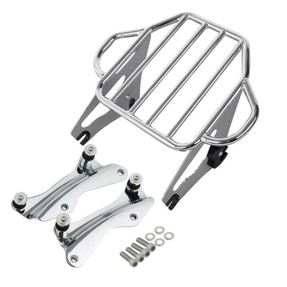 Chrome Luggage Rack Docking Hardware Harley Touring Street Glide (2014-2024)