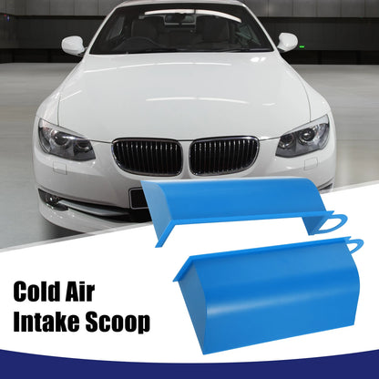 Hood Dynamic Cold Air Intake System Scoop for BMW 328i (2007-2013) 2 x Items
