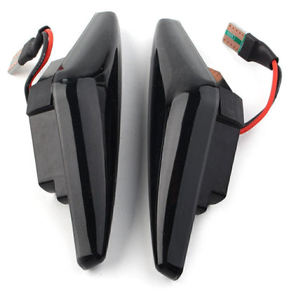 Dynamic Flow Black Side Marker LED Lights for Ford Focus MK1 (2000-2005)