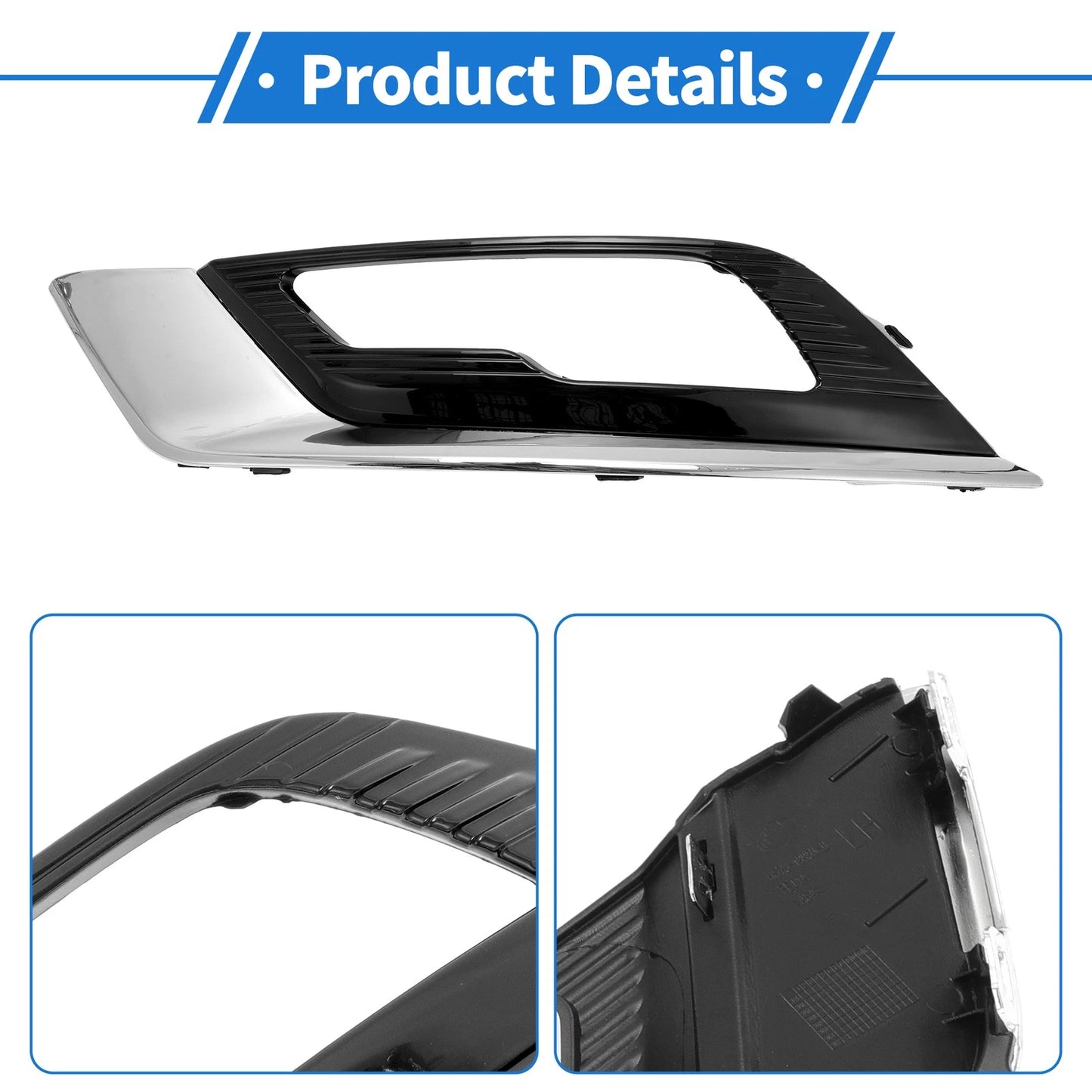Front Left Fog Light Grill for Ford Fusion (2017-2018) - 1 x Pcs