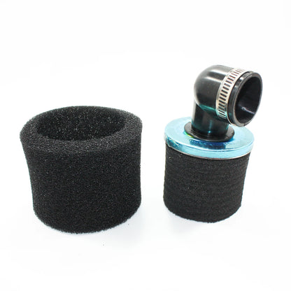 35mm 90�� Bent Angled Air Filter Pod for PIT QUAD DIRT BIKE ATV