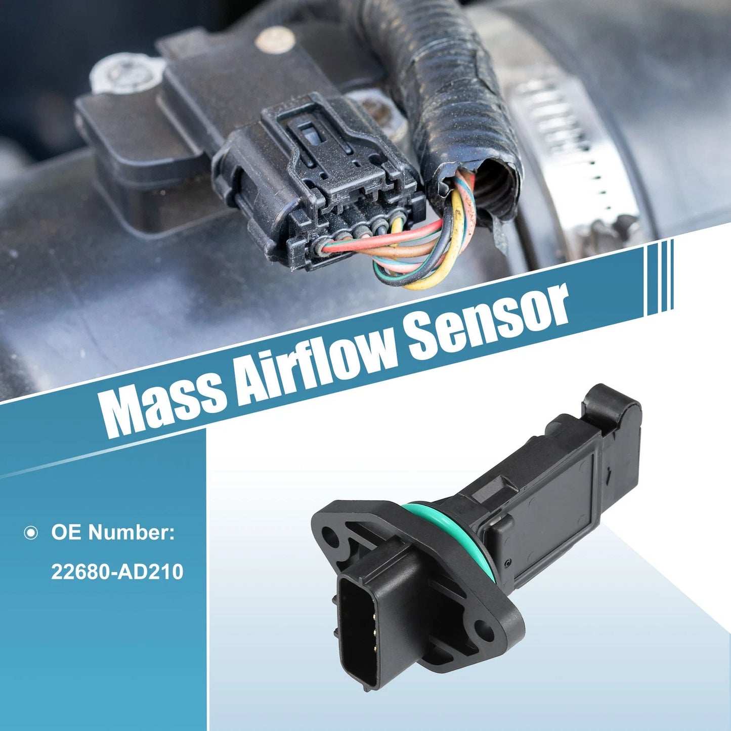 Mass Air Flow Sensor Replacement for Nissan Maxima (2002 - 2003)