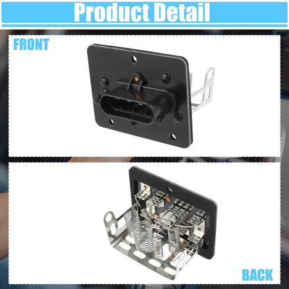 HVAC Blower Motor Resistor AC Control Module for Chevy S10 (1990-2004)