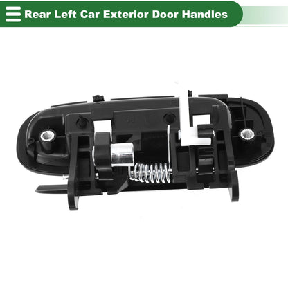 Rear Left Door Handle for Toyota Corolla (1998-2002) Black