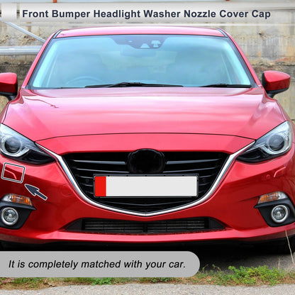 Bumper Headlight Washer Nozzle Cover for Mazda 3 M3 Axela (2004-2013)