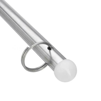 15in Stainless Steel Rail Clamp for Boats Marine Yacht Flagpole