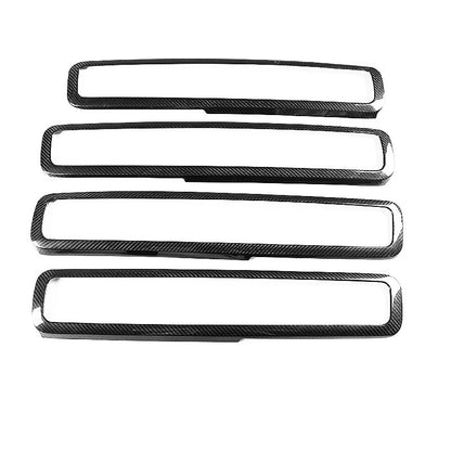 Real Carbon Fiber Inner Door Handle Frame Cover for Benz G500 G63 W464 2019-23