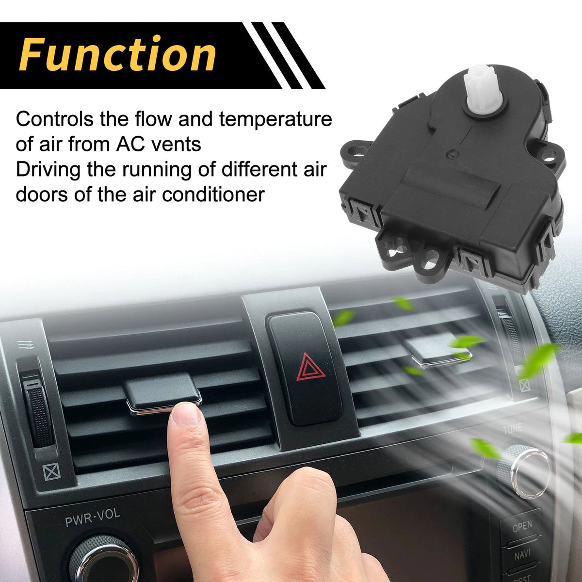 HVAC Air Door Actuator for Ford F-250 (Mexico) 2008-2009