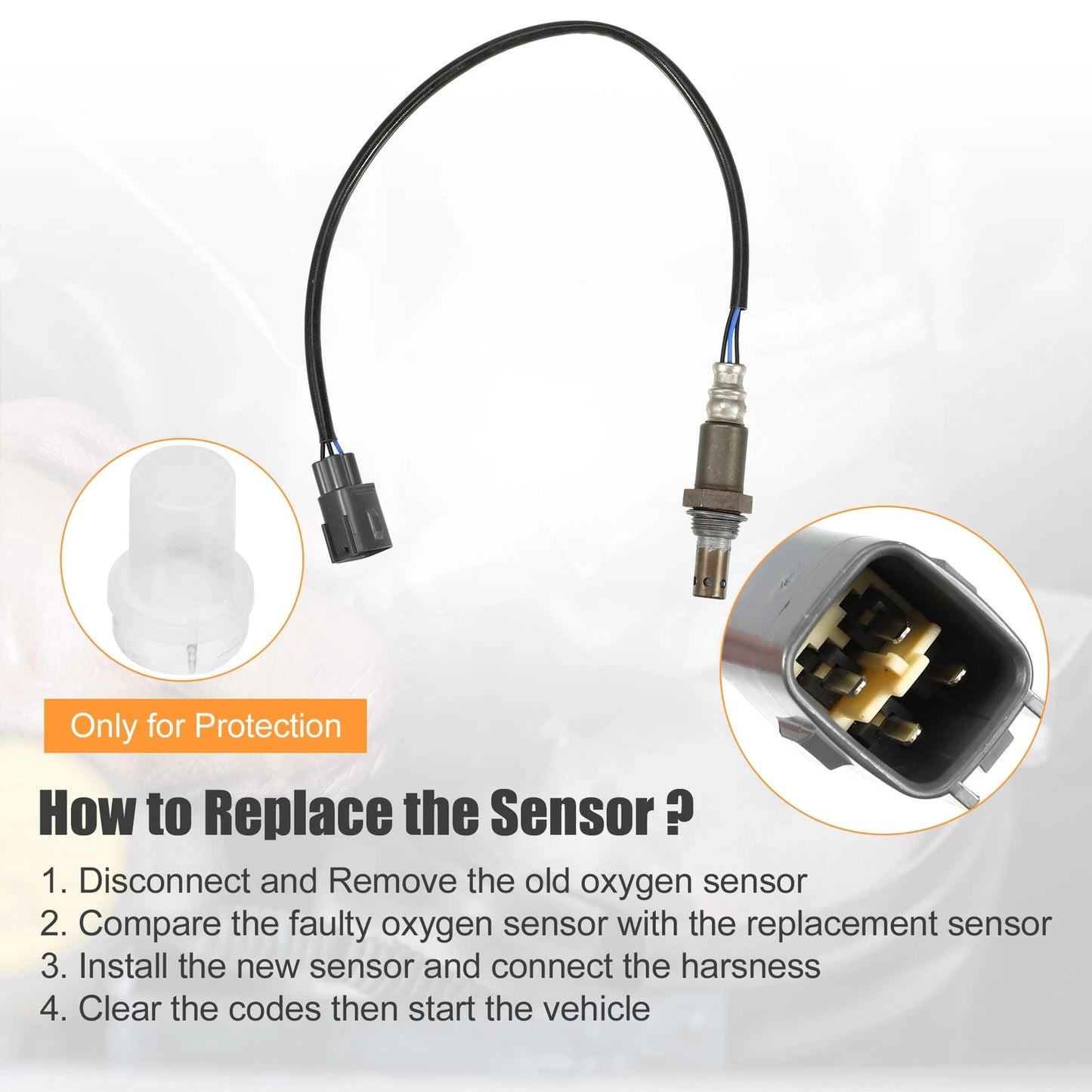 Oxygen Sensor for Toyota Avalon 2005-2018 - 2 x Compatible Parts