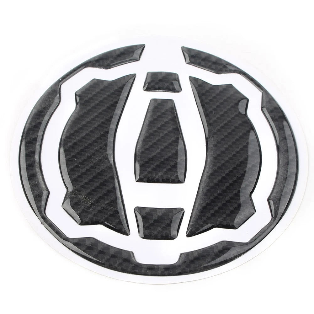 Carbon Fiber Oil Tank Gas Cap Pad Decal for NINJA 650 Z650 Z900 (2017-2020)