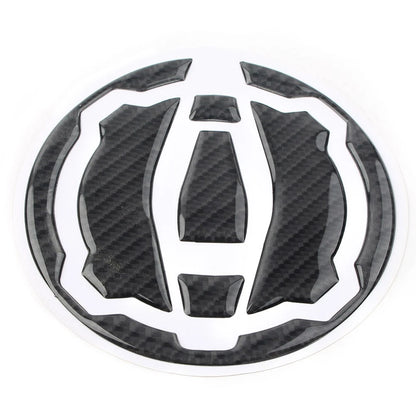 Carbon Fiber Oil Tank Gas Cap Pad Decal for NINJA 650 Z650 Z900 (2017-2020)