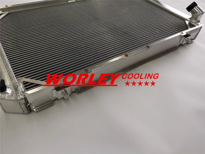 Aluminum Radiator + Shroud for Nissan Patrol Y60 GQ 4.2L TB42S (1987-1997)