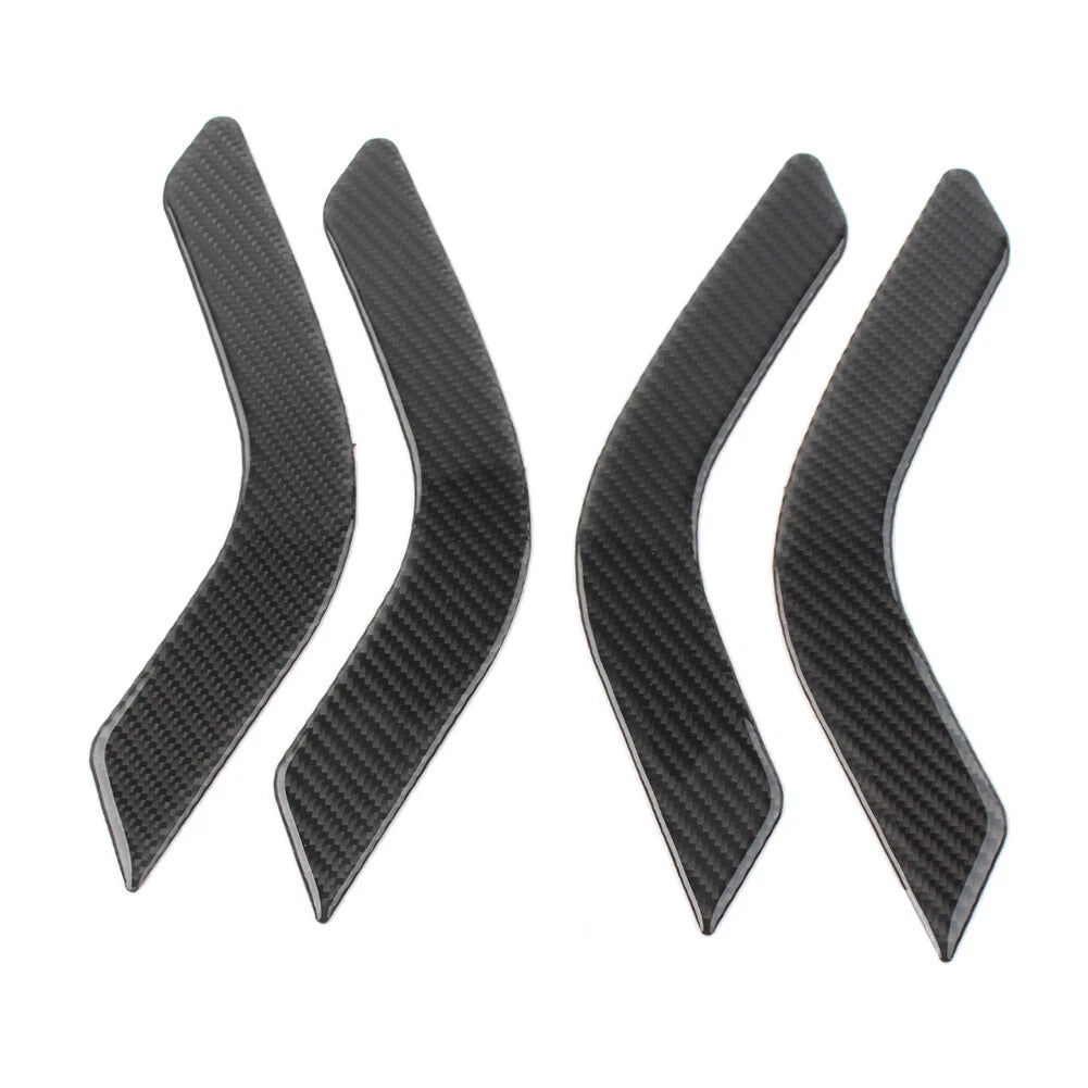 4 x Black Door Handle Cover Trim for Jeep Wrangler (2011-2017)