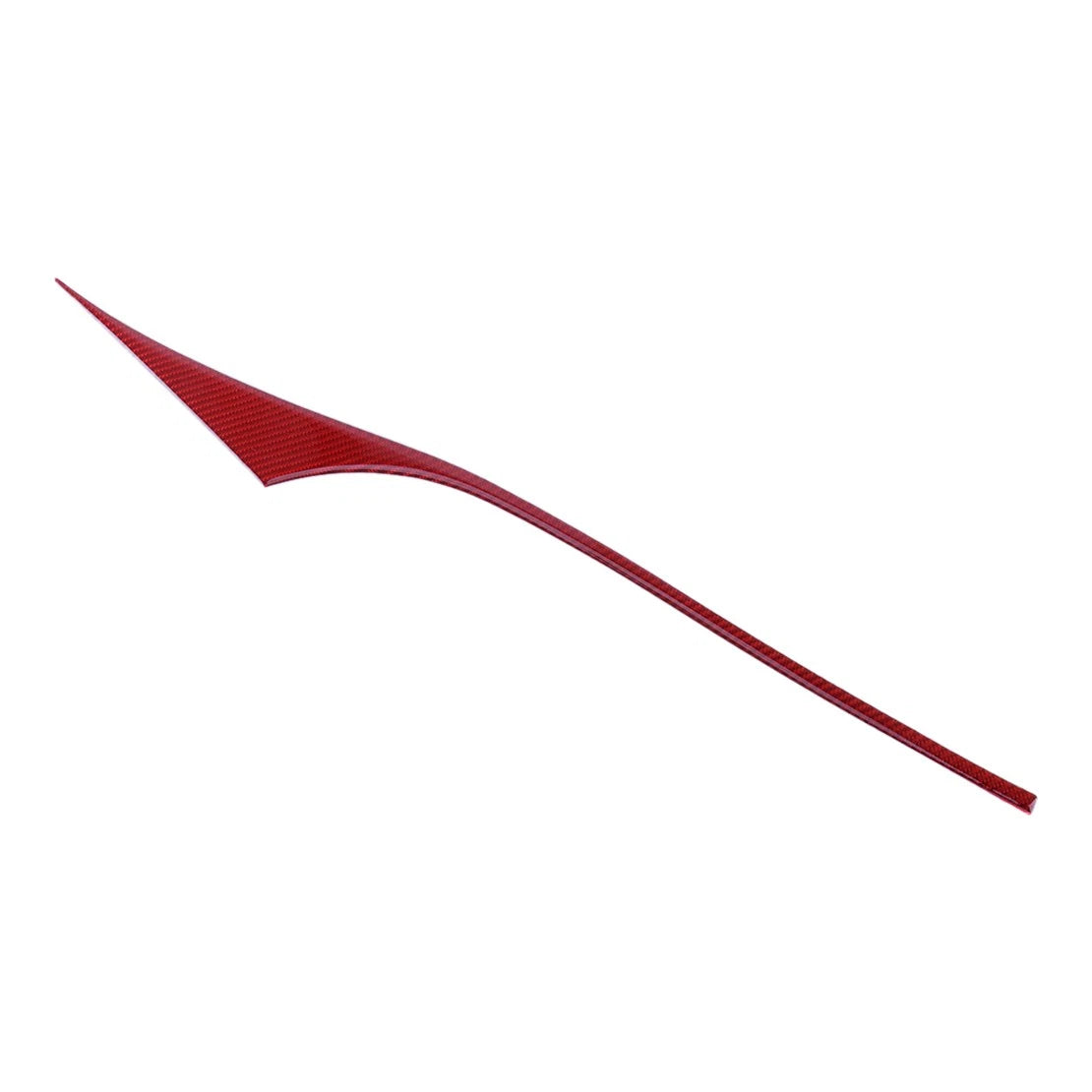 Red Carbon Fiber Speedometer Strip Cover for Honda Civic Coupe (2013-2015)