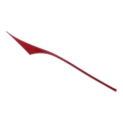 Red Carbon Fiber Speedometer Strip Cover for Honda Civic Coupe (2013-2015)