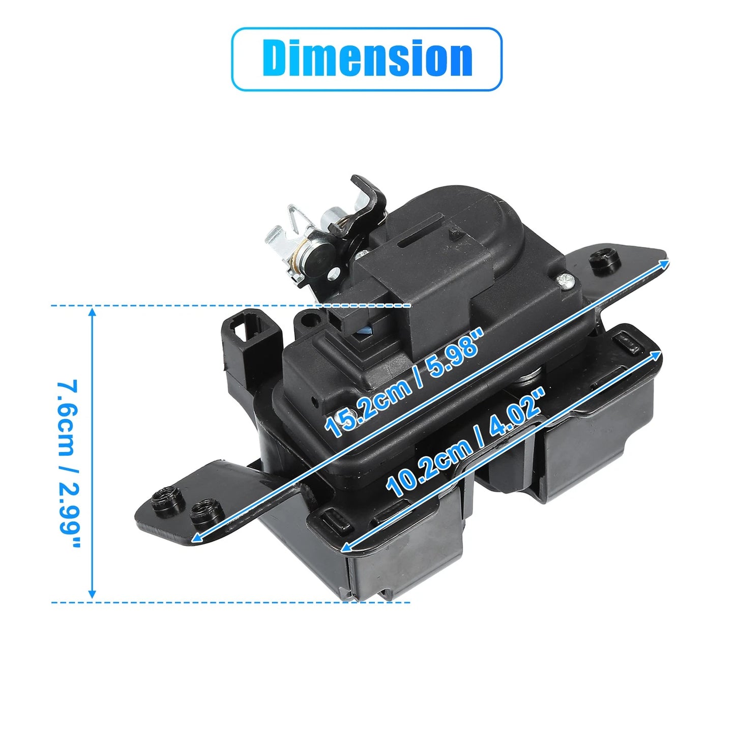 Rear Trunk Tailgate Lid Lock Actuator for Dodge Durango (2004-2005)