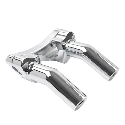 4" Tall Pullback Handlebar Riser 1" Clamp for Harley Tour
