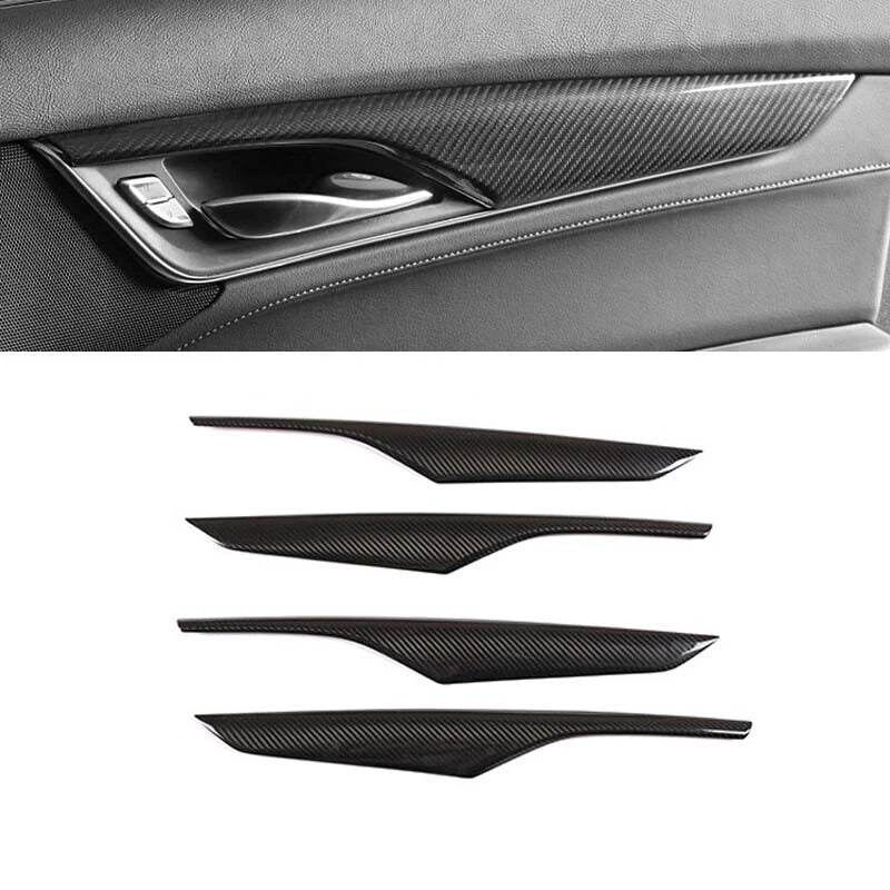 DRY Carbon Fiber Interior Door Panel Cover Trim For Cadillac CT5  2020-2022
