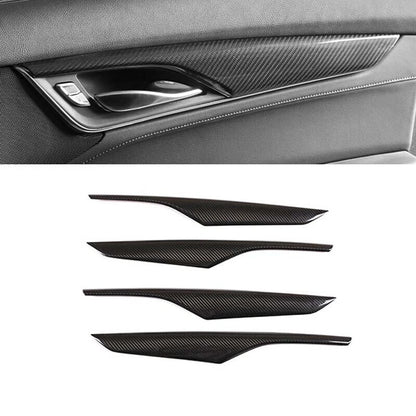 DRY Carbon Fiber Interior Door Panel Cover Trim For Cadillac CT5  2020-2022