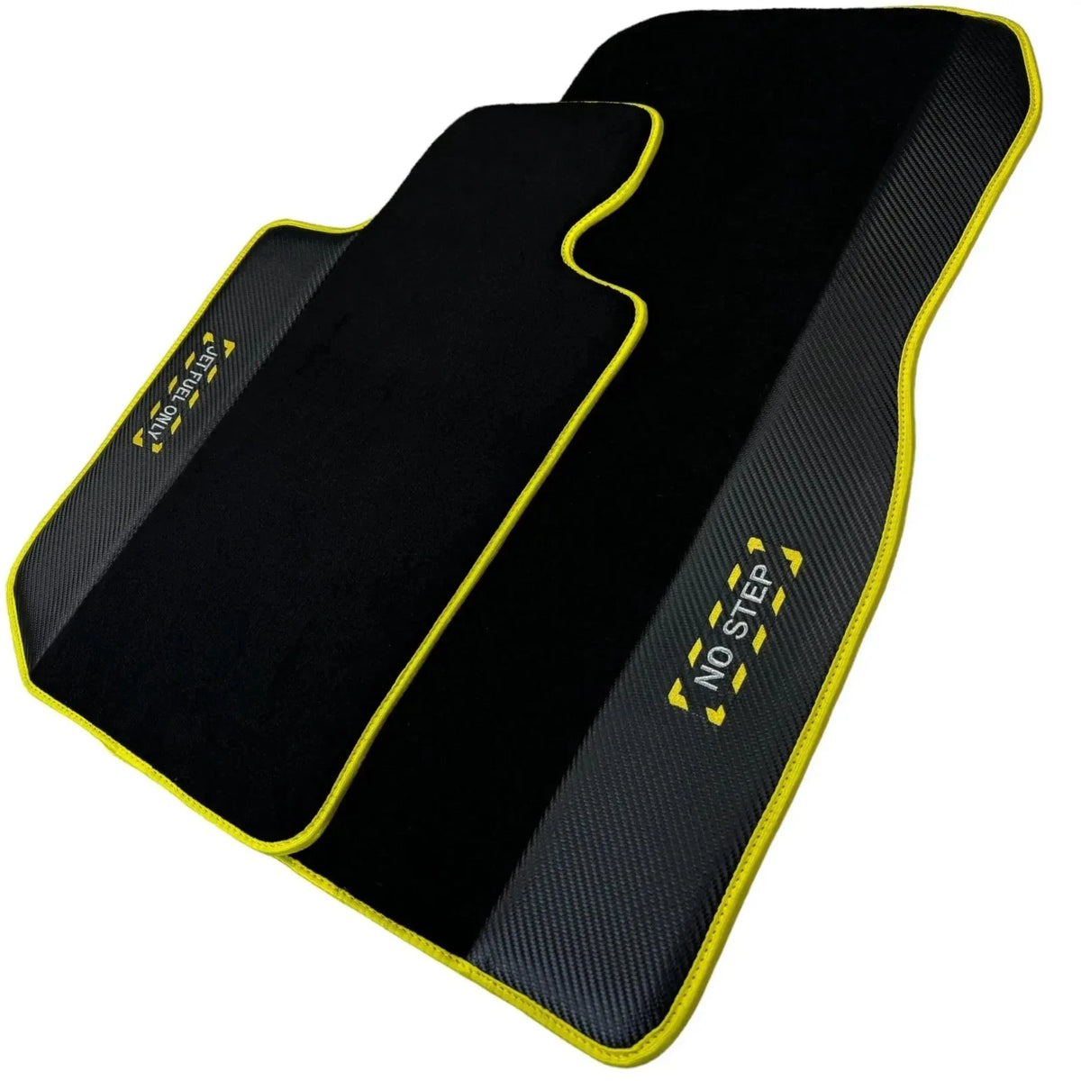 Black Floor Mats for BMW M5 E39 with Carbon (1998-2003) | AutoWin