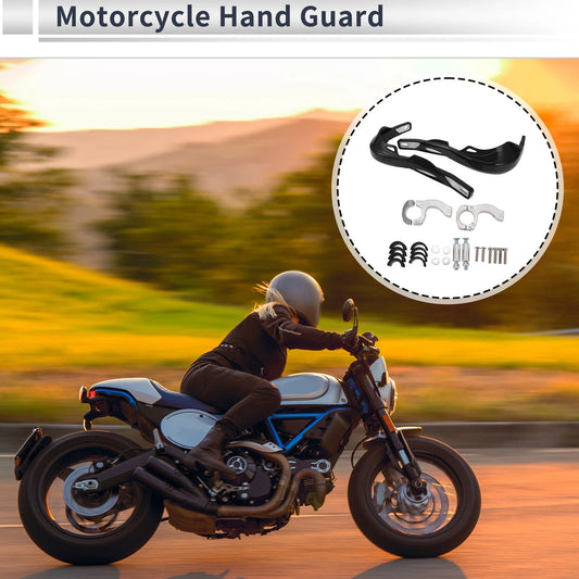 Set 1 Universal Hand Guard Knuckle Guard Protector Black for Motorcycles