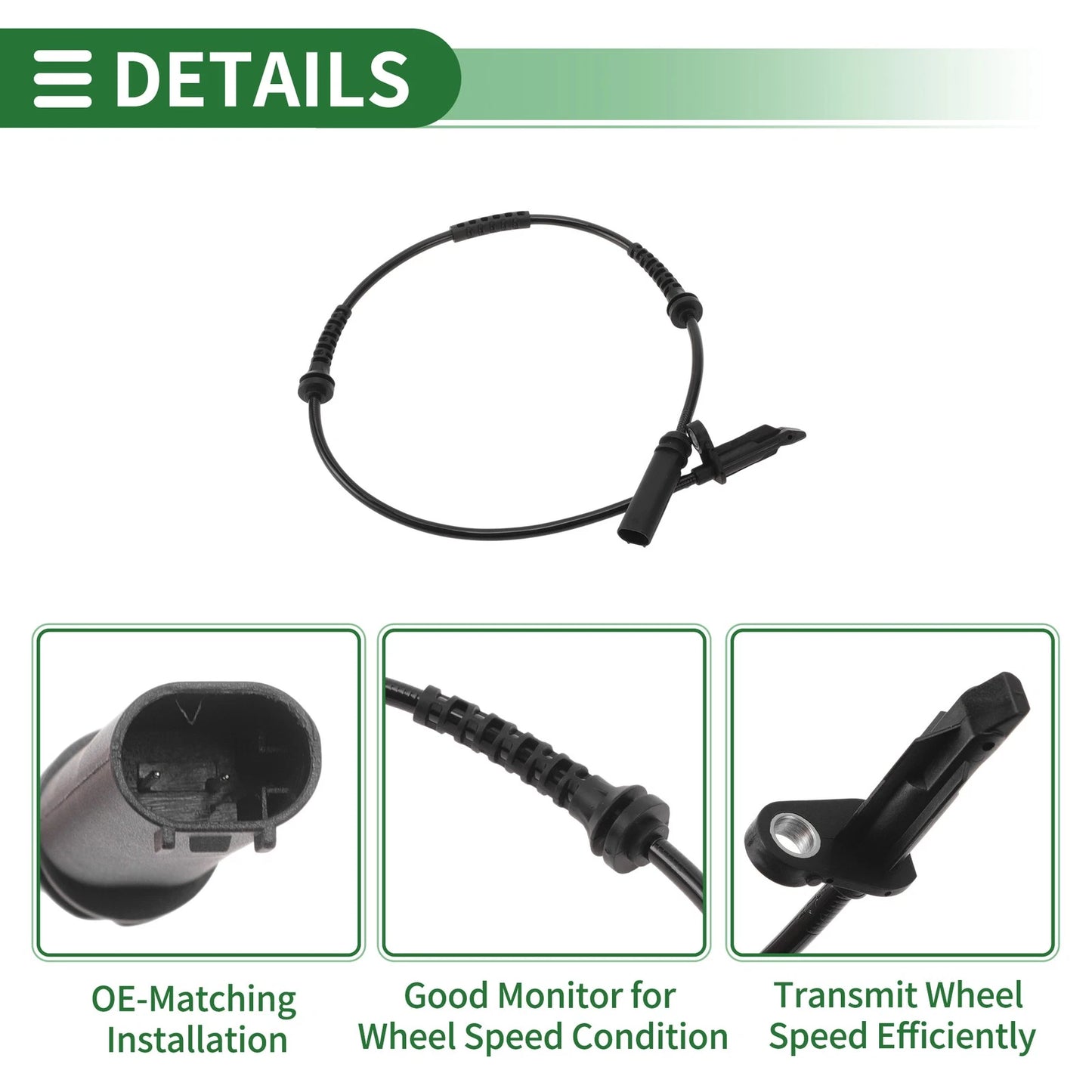 ABS Wheel Speed Sensor for BMW X2 F39 2013-2021 (2 x Sensors)