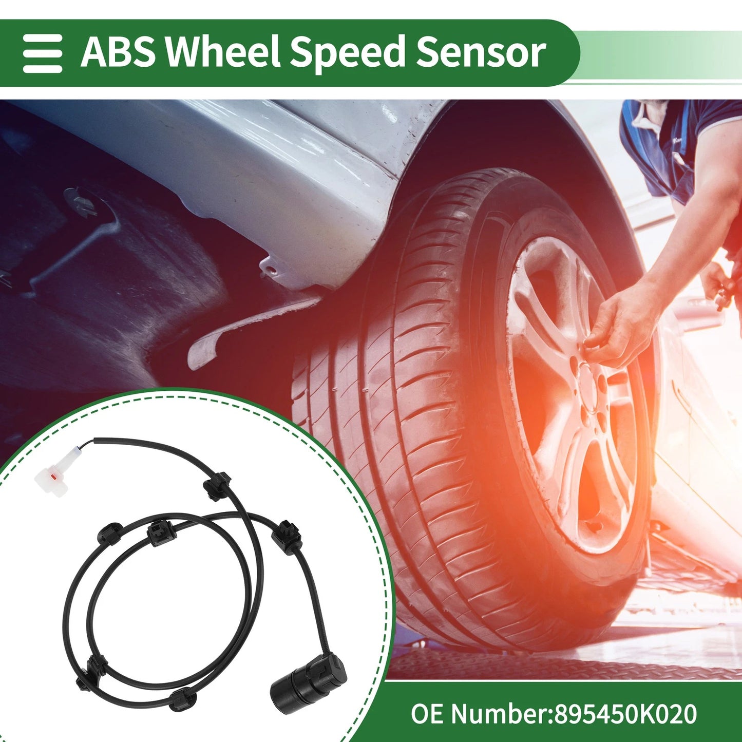 ABS Wheel Speed Sensor for Toyota Hilux Vigo Rear Right