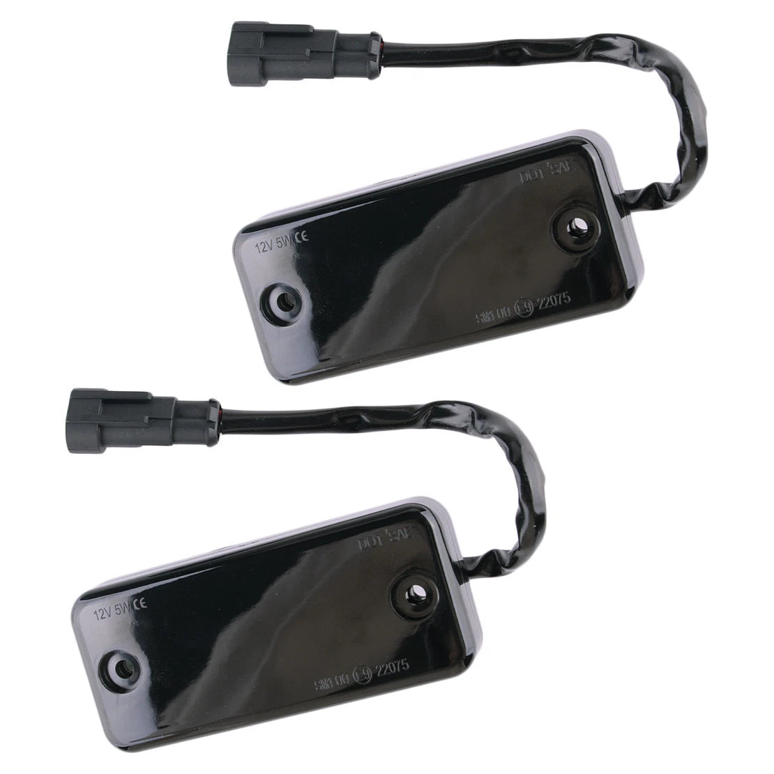 Black Dynamic Side Marker Light for Fiat Ducato, Peugeot Boxer, Citroen Relay (2006-2023)