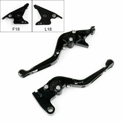 Adjustable Brake Clutch Lever for BMW C650GT (2012-2015) Black