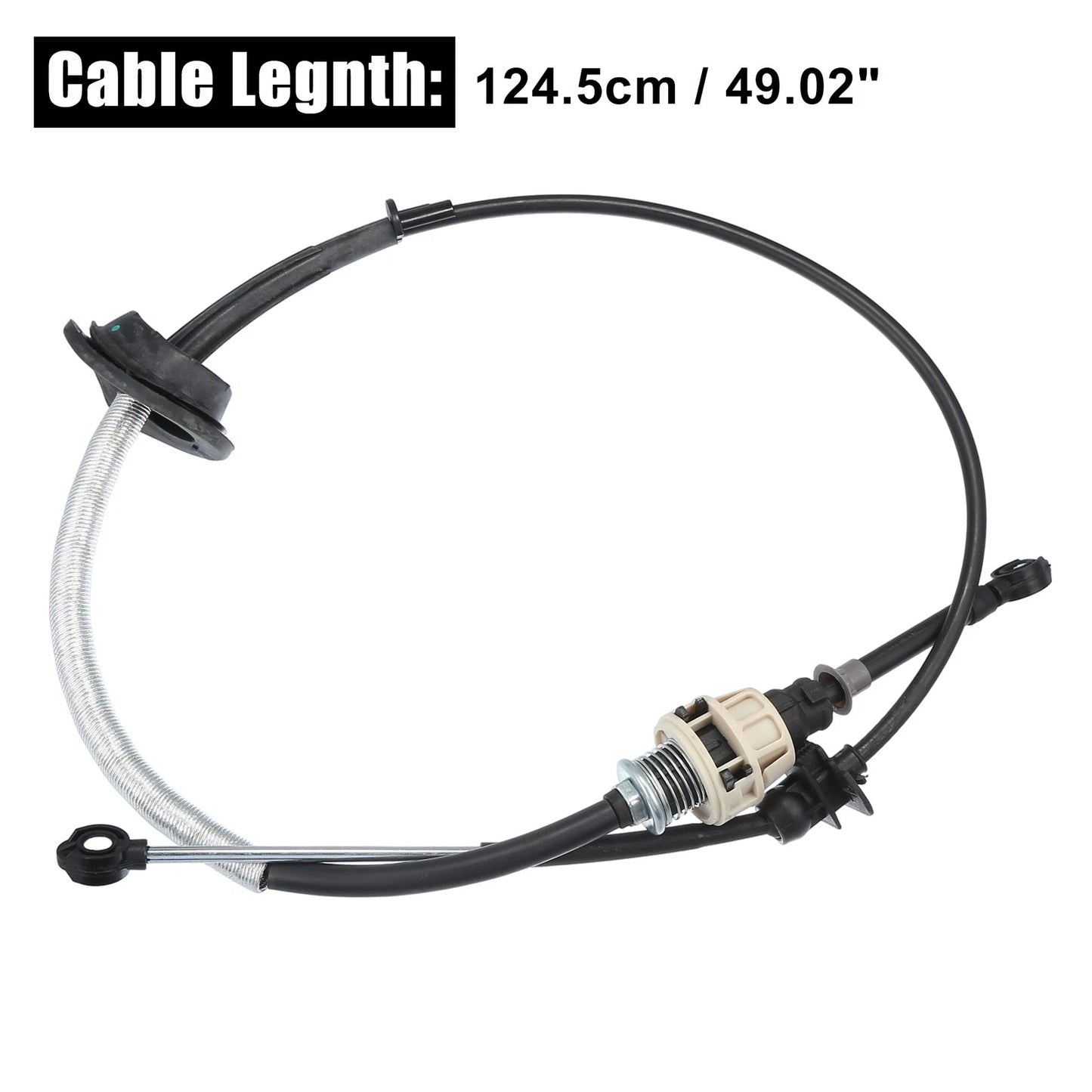 Black Gear Shifter Shift Cable for Ford F-150 (2004)