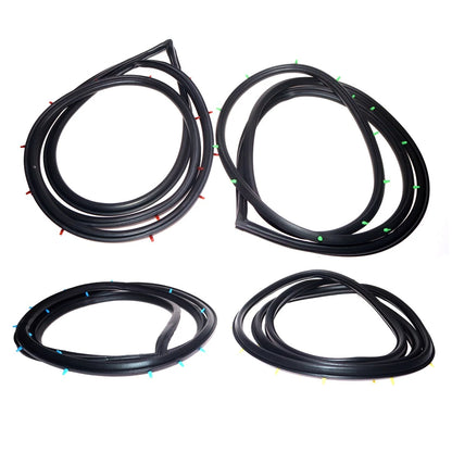 Front Rear Door Weatherstrip for Datsun Sunny B310 Sedan 210 120Y 130Y 140Y 150Y