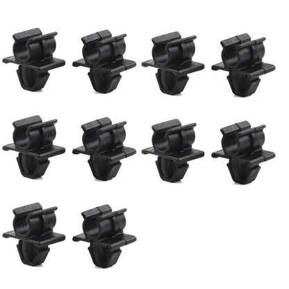 10 x Nylon Car Hood Prop Rod Support Clips for Nissan