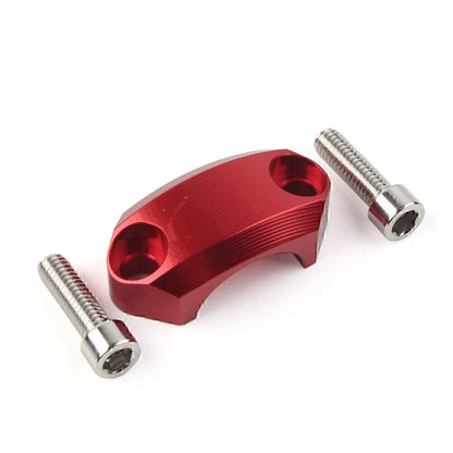 22mm Master Cylinder Perch Clamp Cover Red for Motocross MX