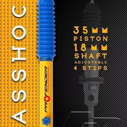 4-Step Shocks for Toyota Hilux Vigo REVO 2005-2023, STD/1-2" Lift