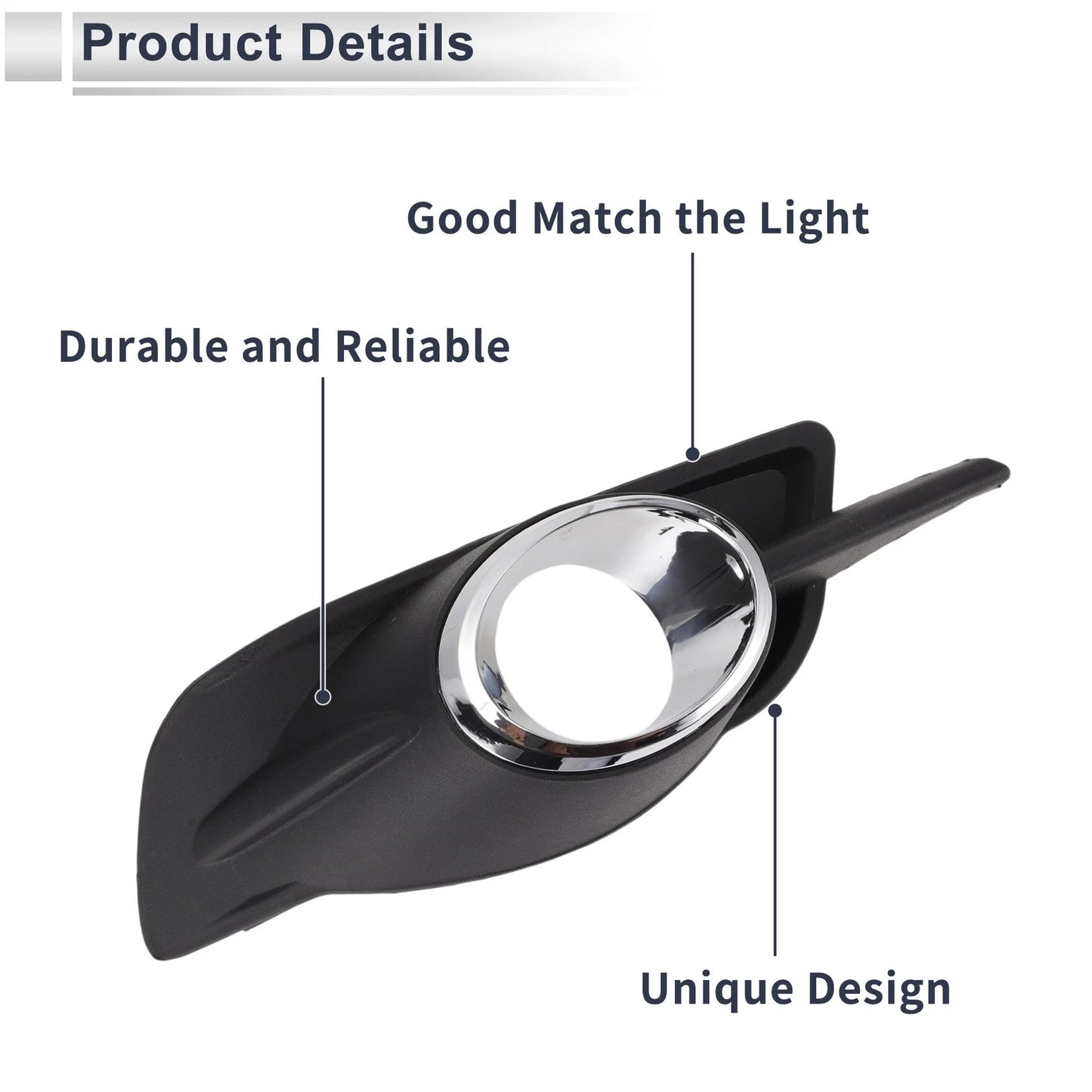 Front Right Fog Light Grill for Ford Mondeo (2001-2007)