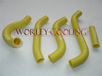 Silicone Radiator Hose for Suzuki RMZ 450 (2007) - Yellow