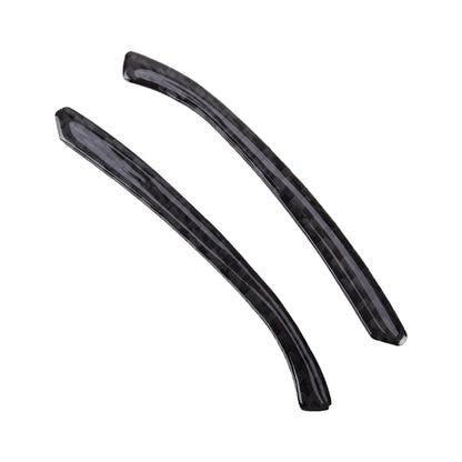 2 x Carbon Fiber Dashboard Panel Covers for Nissan 370Z (2009-2019)
