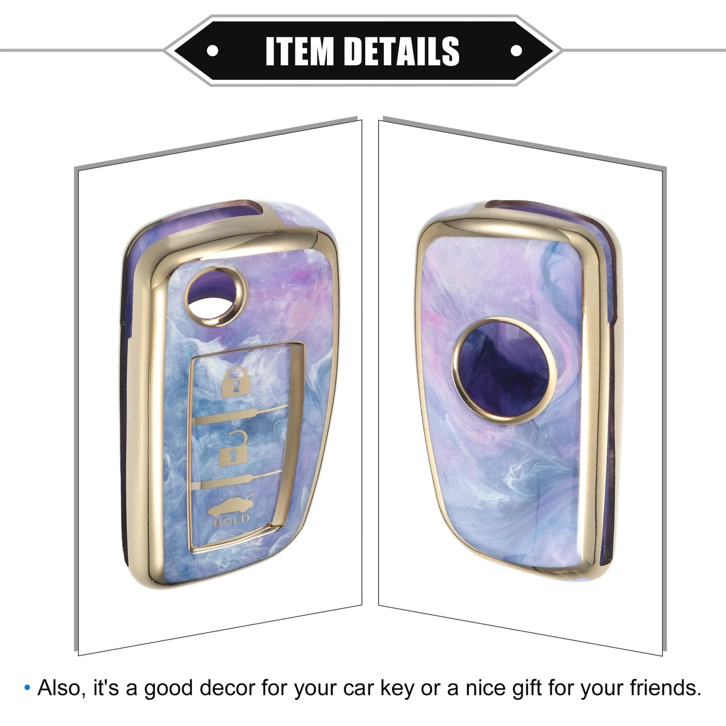 3 x Button Smart Key Fob Case Cover for Nissan Rogue Frontier (2014-2023)