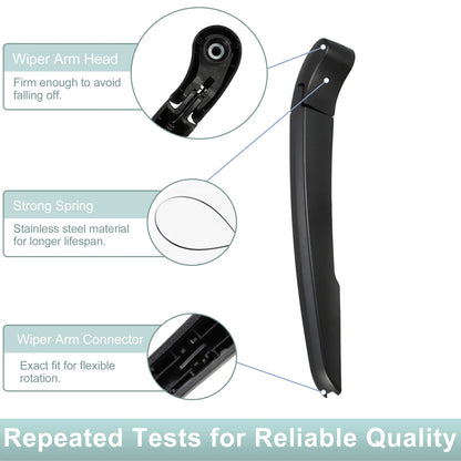 Rear Wiper Blade Arm Set for BMW X1 F48 (2015-2022)