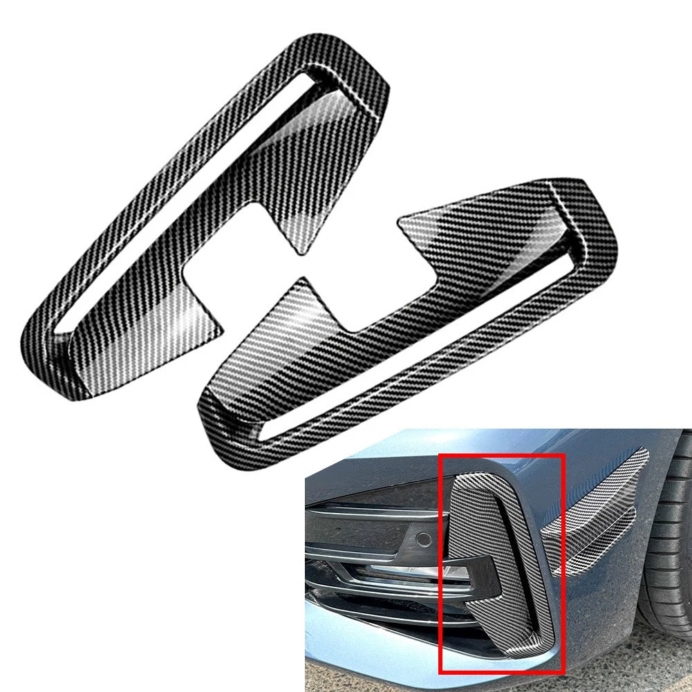 Carbon Front Bumper Air Vent Spoiler for BMW 4 Series G22 G23 M Sport (2020-2024)