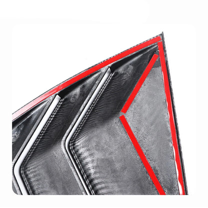 Rear Side Window Louver Trim Cover for Tesla Model Y (2020-2024)
