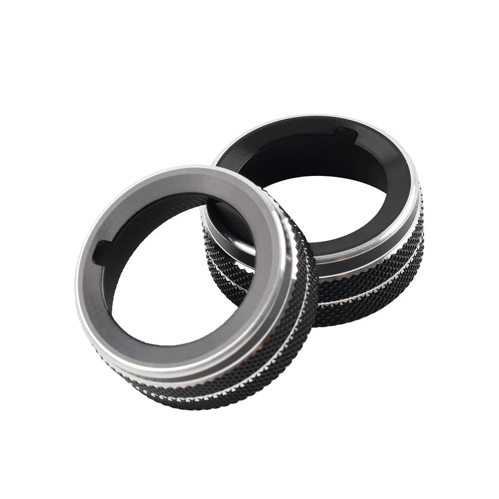 Blk Side Air Outlet Vent Knob Trim for Subaru BRZ, Toyota GR86 (2022-2023)