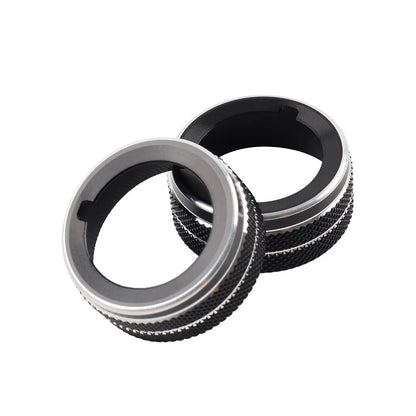 Blk Side Air Outlet Vent Knob Trim for Subaru BRZ, Toyota GR86 (2022-2023)