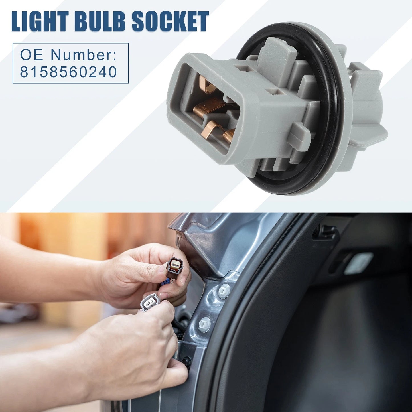 Light Bulb Socket for Toyota Land Cruiser Prado (2009-2024)