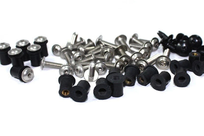 2 x Fork Head & Windshield Wellnut Bolts for Kawasaki Ninja ZX-10R (2020–2020)