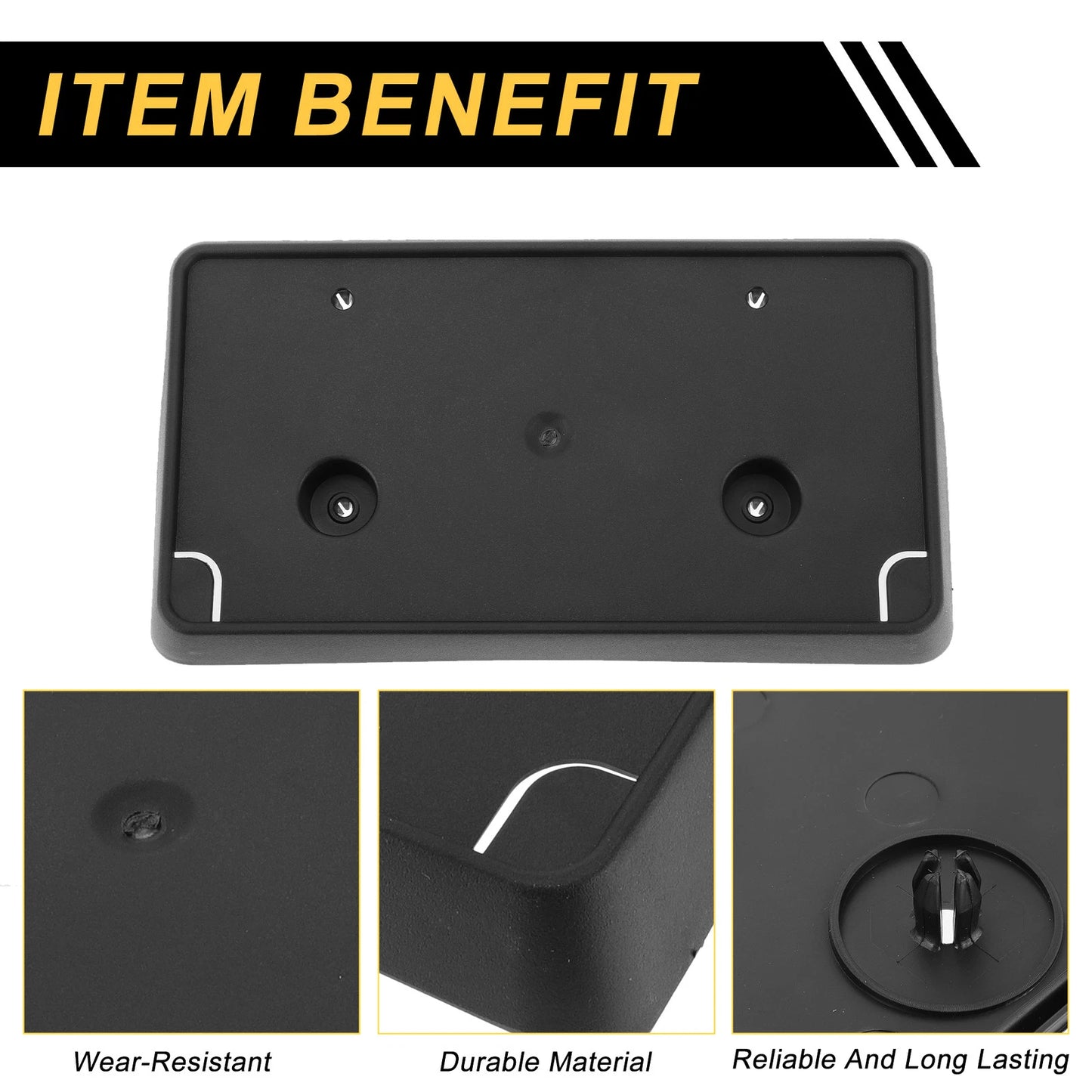 Bracket License Plate Holder for Dodge Ram 1500 (2013-2019)