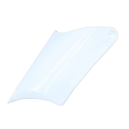 White Plastic Rear Left Side Number Guard Fender for Apollo Orion Pit Pro