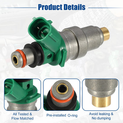 4 x Fuel Injector Nozzles for Toyota Paseo 1.5L (1994-1999)