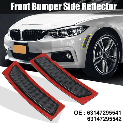 Bumper Reflector  Smoky Black for BMW F30 340i (2012-2019)