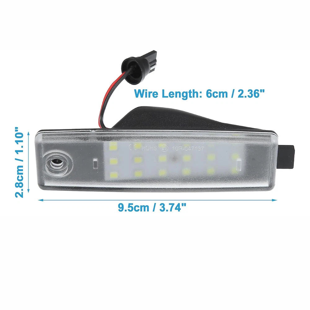 LED License Plate Light for Toyota Highlander, Lexus RX300 (2001-2007)